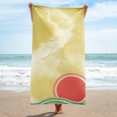 Sturgis Street Beach Towel by Derek Munn