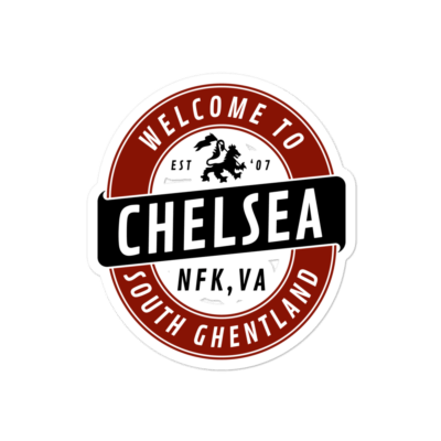 Welcome To Chelsea Sticker