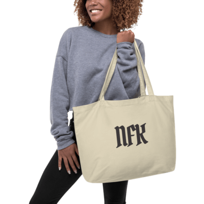 NFK Large organic tote bag
