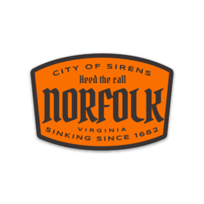 Norfolk Badge Sticker