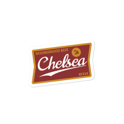 Chelsea Neighborhood Beer Sticker