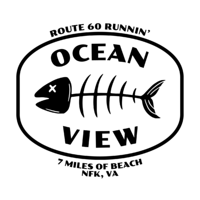 Ocean View Bones Sticker