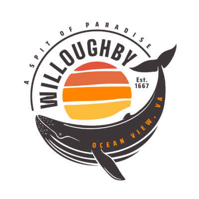 Willoughby Whale Sticker