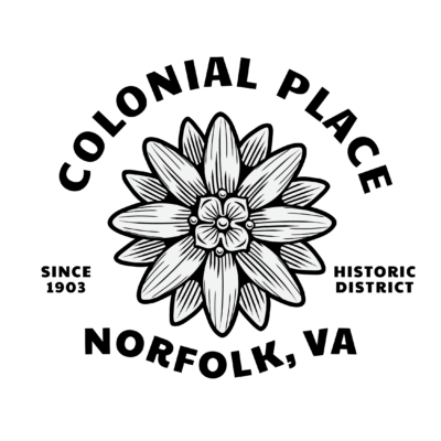 Colonial Place Sticker