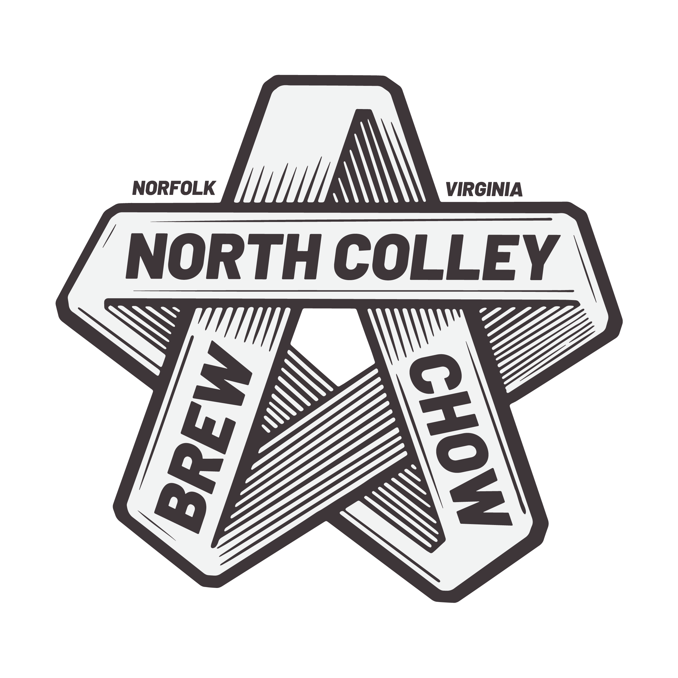 North Colley Sticker