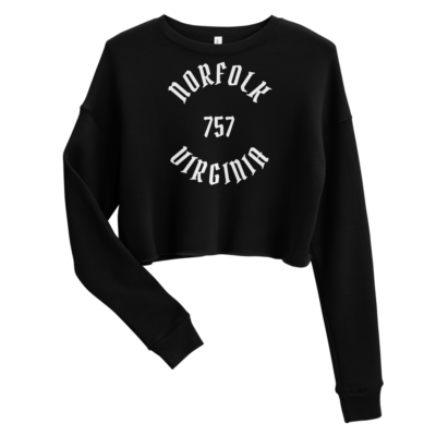 Norfolk 757 Crop Sweatshirt