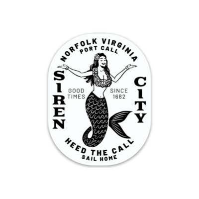 Siren City Sticker