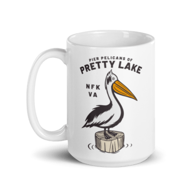 Pretty Lake Pelicans Mug