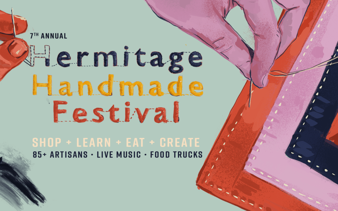 Huge Art Market in Riverside Gardens: 7th Annual Hermitage Handmade Festival This Saturday