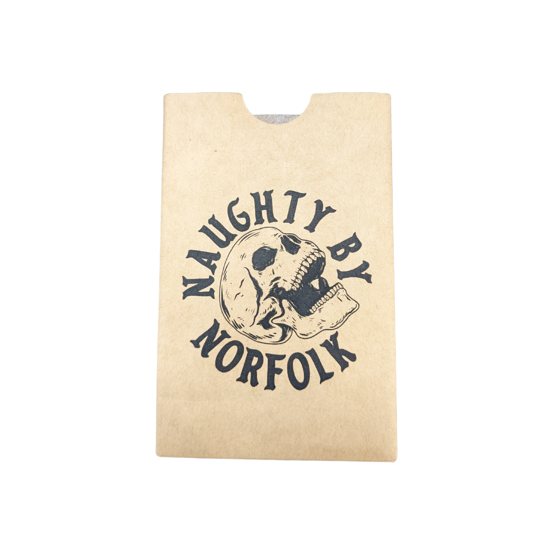 Naughty By Norfolk Paper Bag Koozie - Image 2