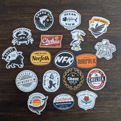 Pack of Five Stickers - Random
